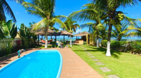 Casa Refúgio à Beira Mar, Praia dos Carneiros - Pé na areia, Ampla e com todo o Conforto